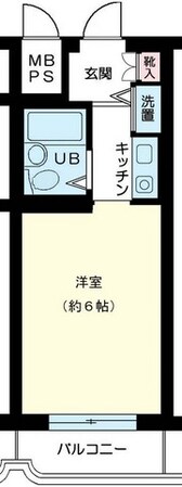 ホーユウコンフォルト新川崎の物件間取画像